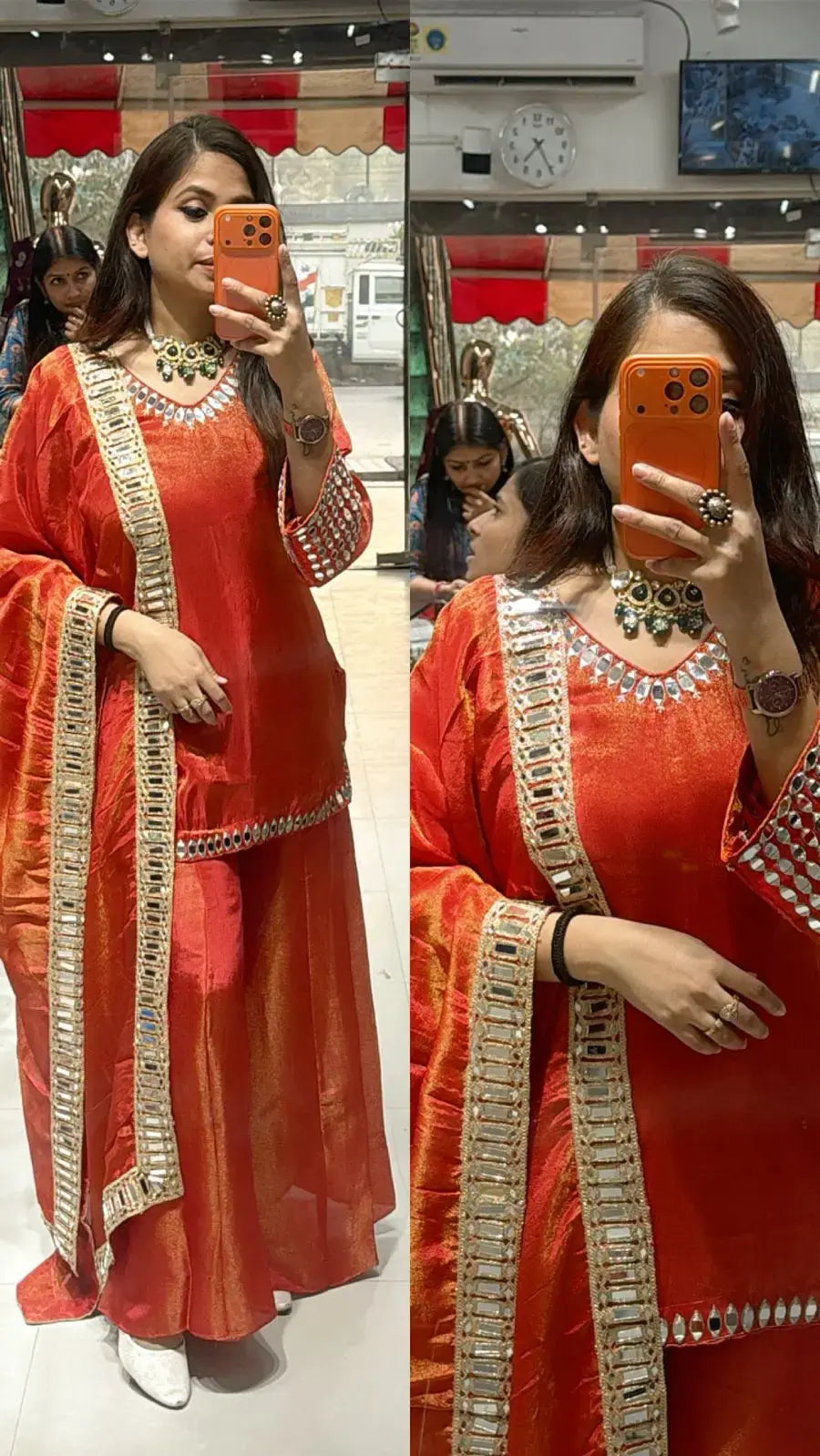 Morani sharara set