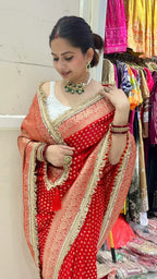 Chunari Georgette saree