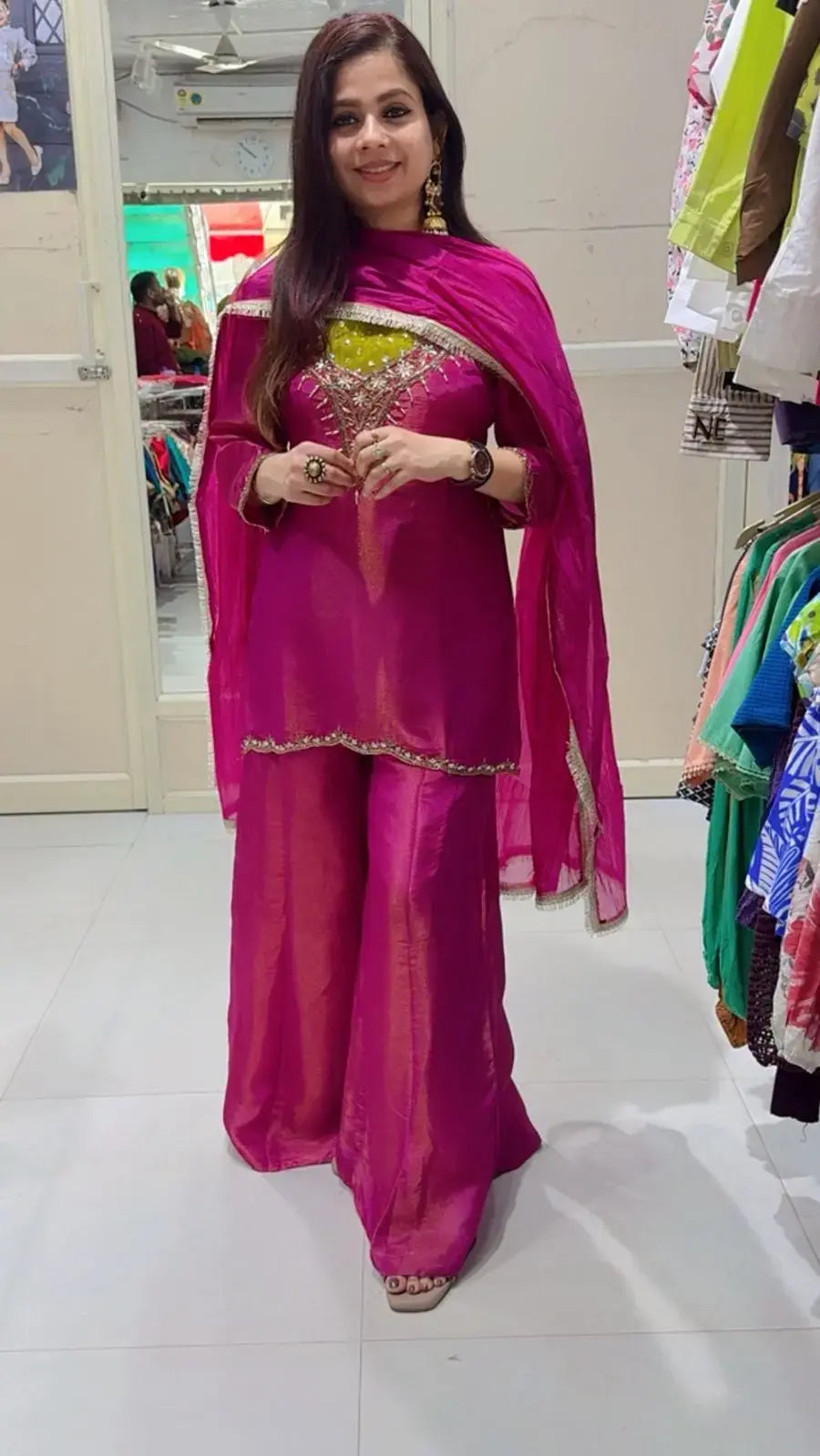 Mahira sharara suit