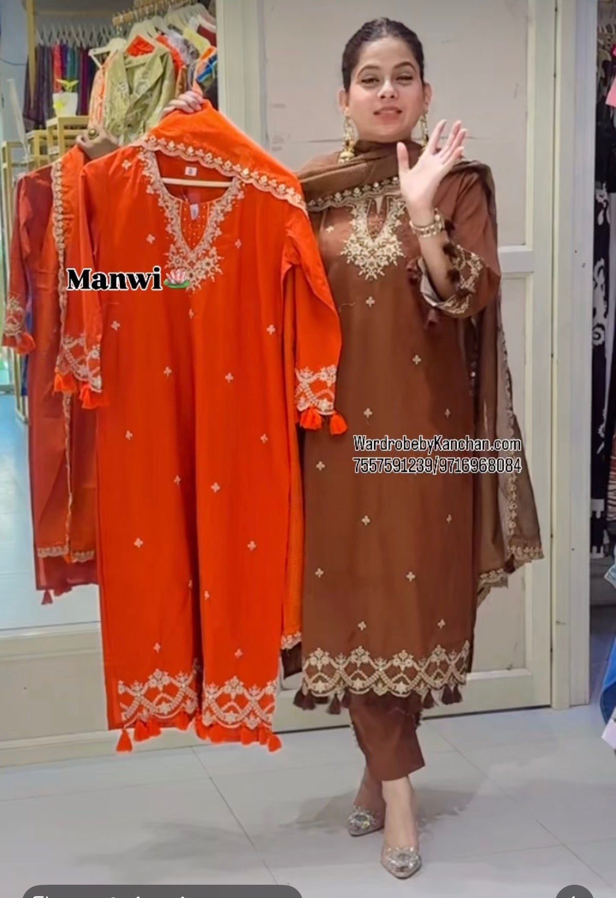 Manwi cotton Suit