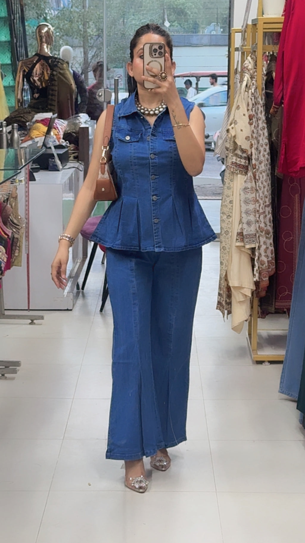 Jasleen Denim Co Ords