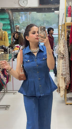 Jasleen Denim Co Ords