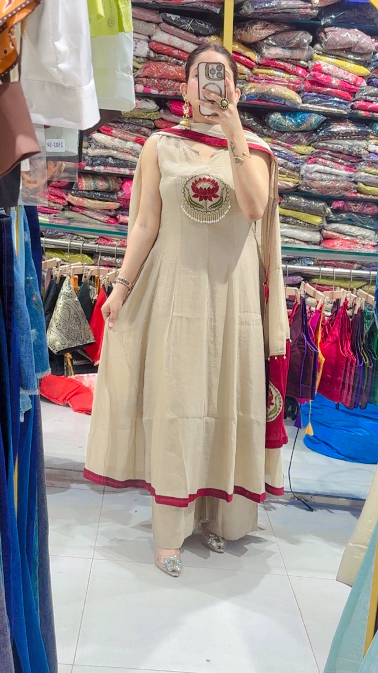 Lotus Anarkali