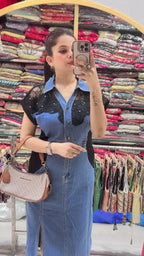 Kitkat Denim Dress