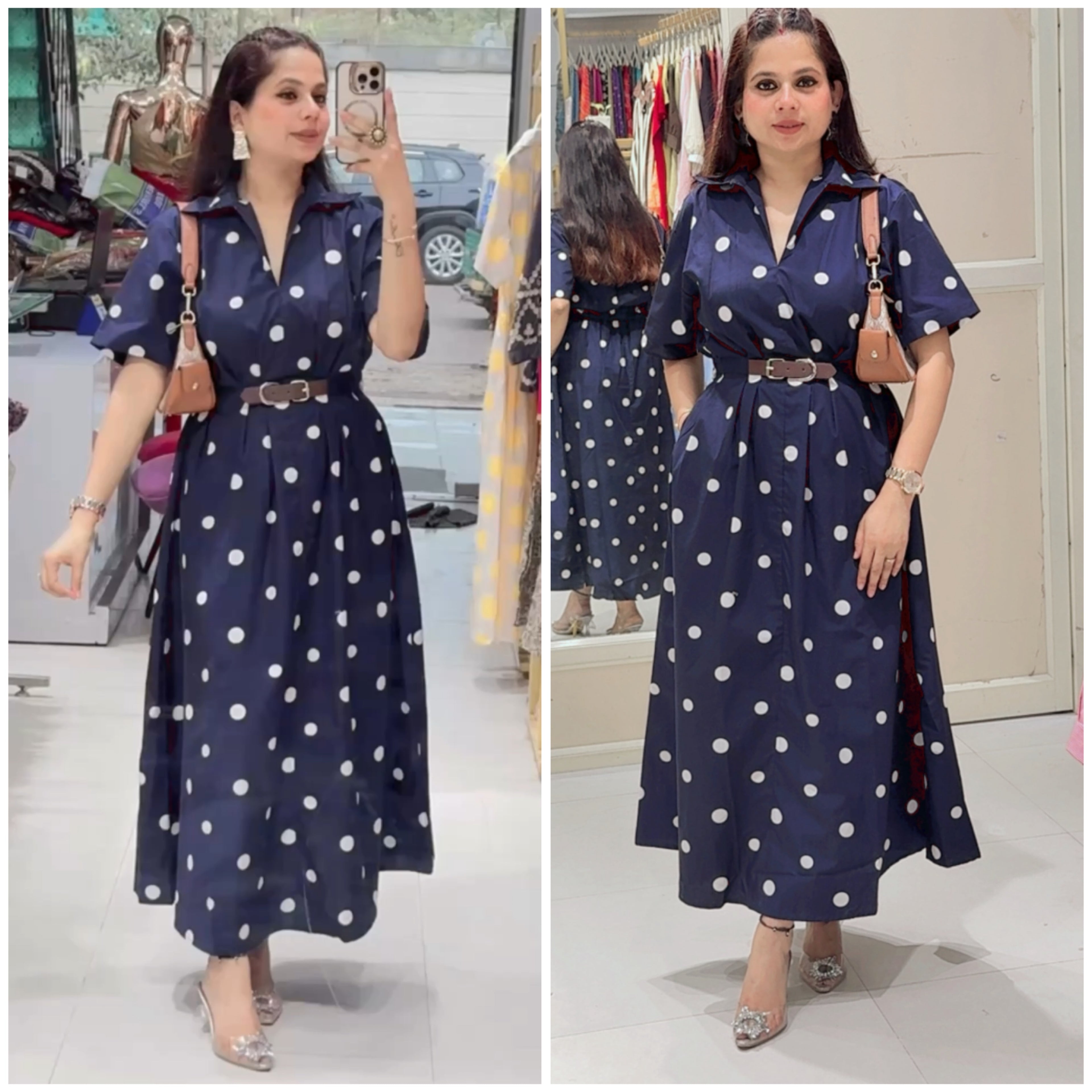 Bipasa “Polka” Dress