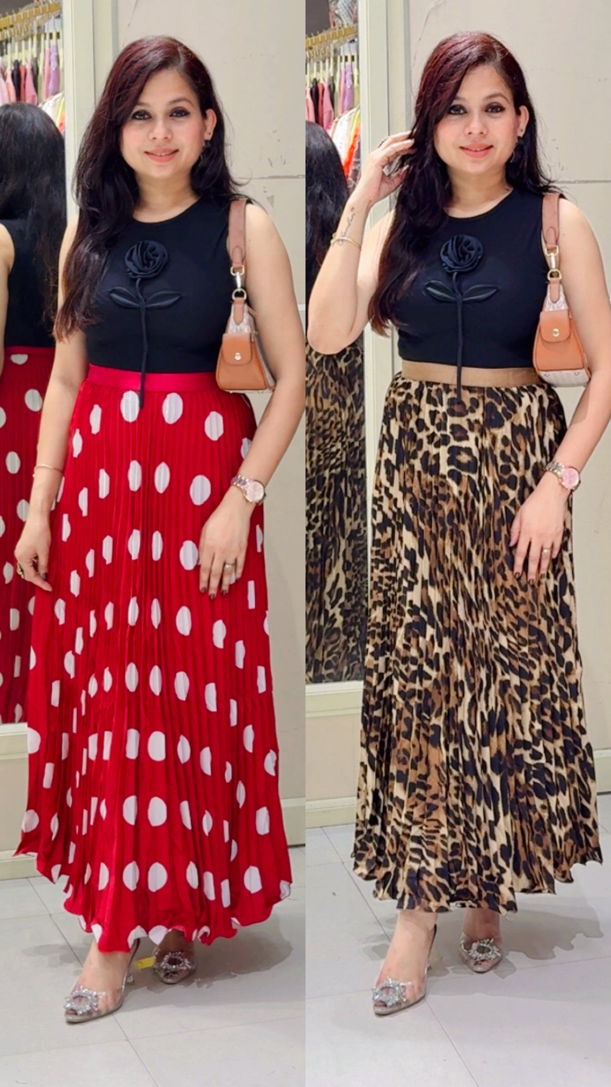 Maliha Pleated Skirt