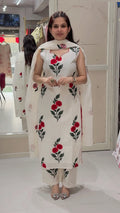 Rose Cotton Suit