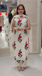 Rose Cotton Suit