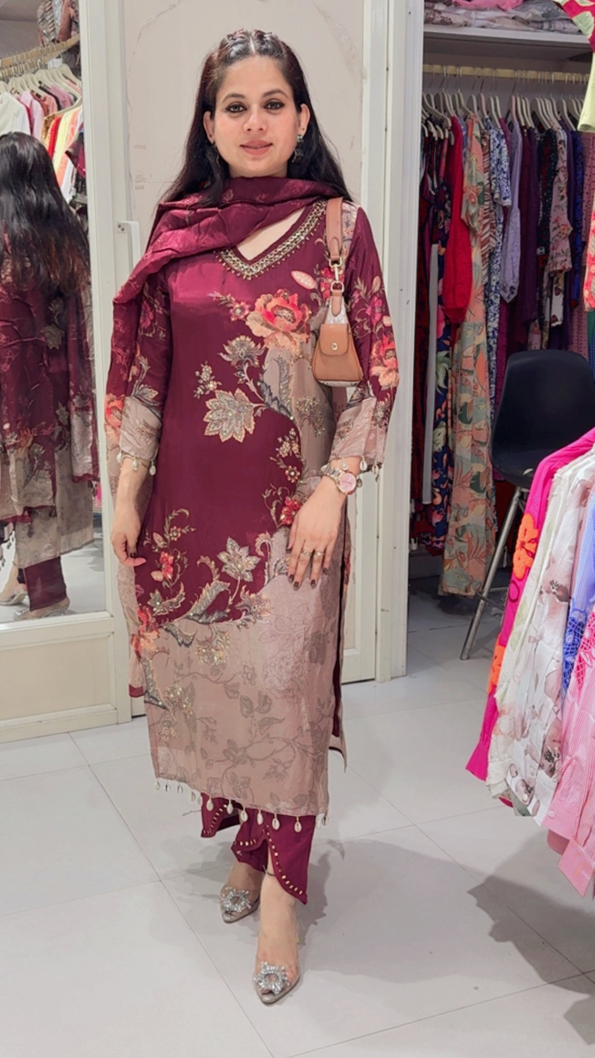 Roshima Crepe Suit