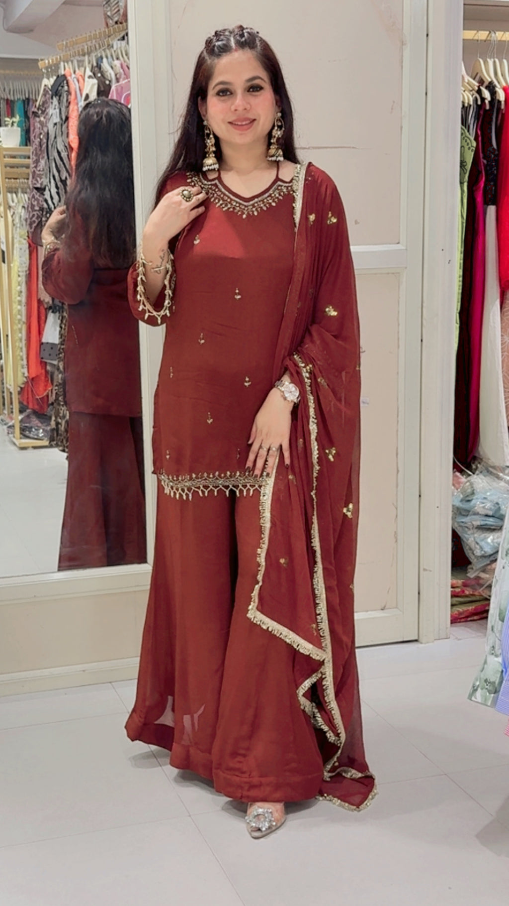 Rambha Sharara Set