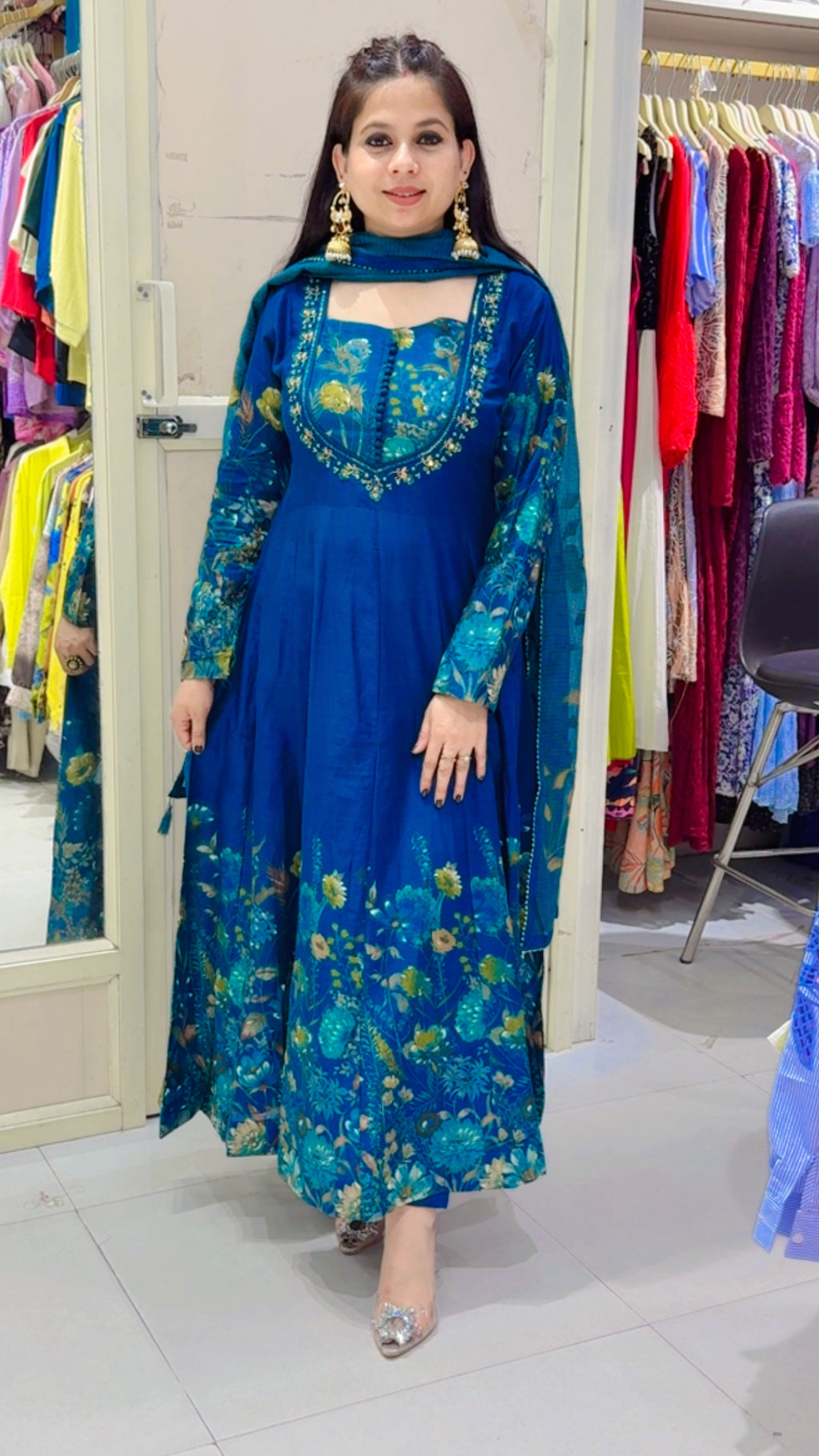 Roop cotton Anarkali