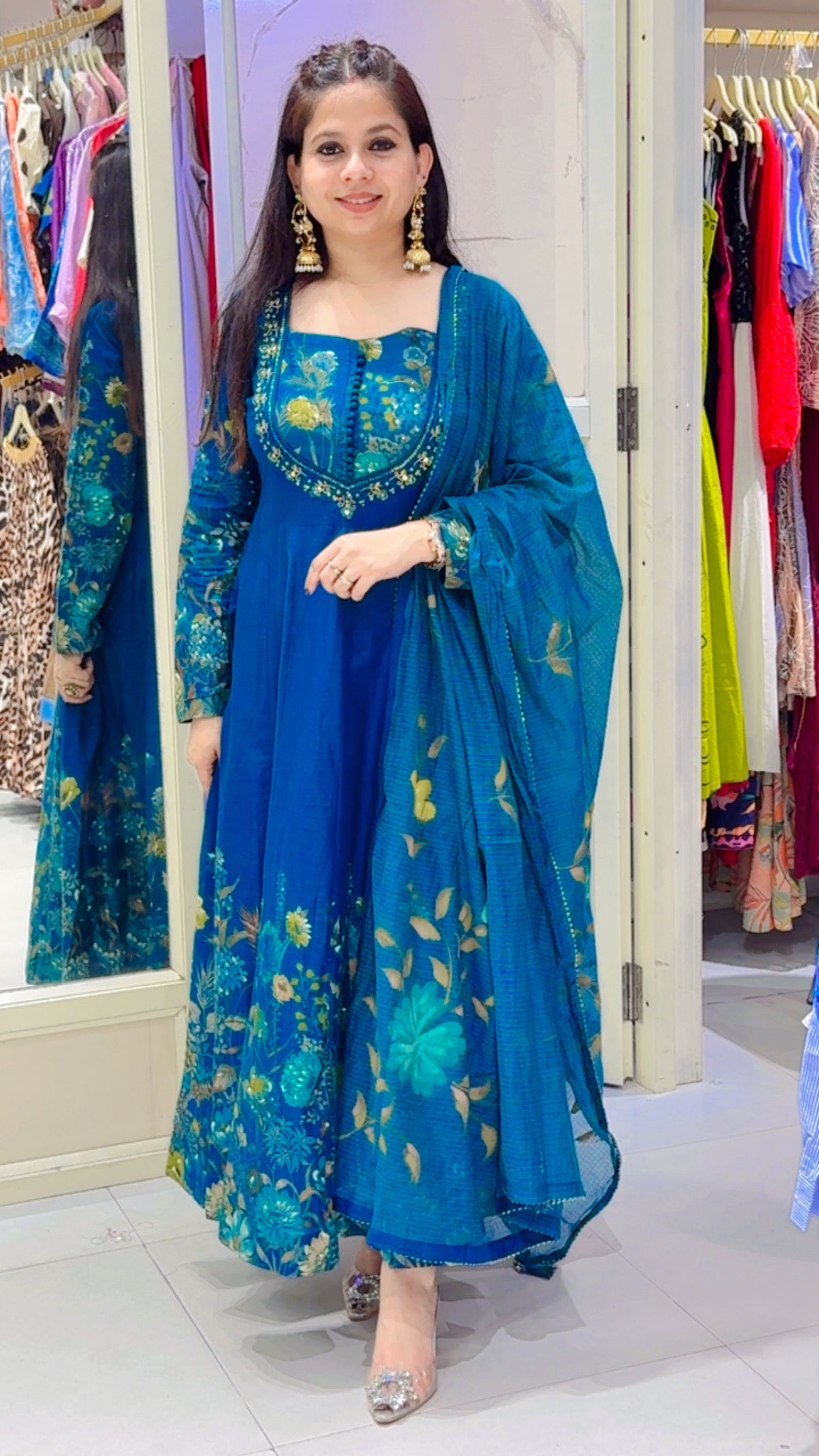 Roop cotton Anarkali