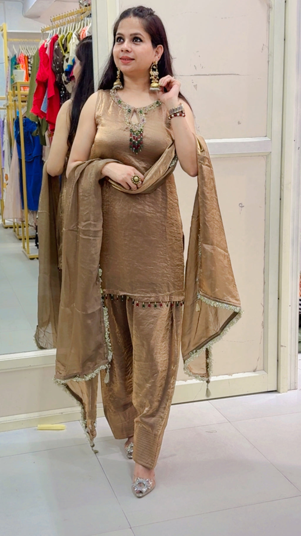 Kundan farshi Suit