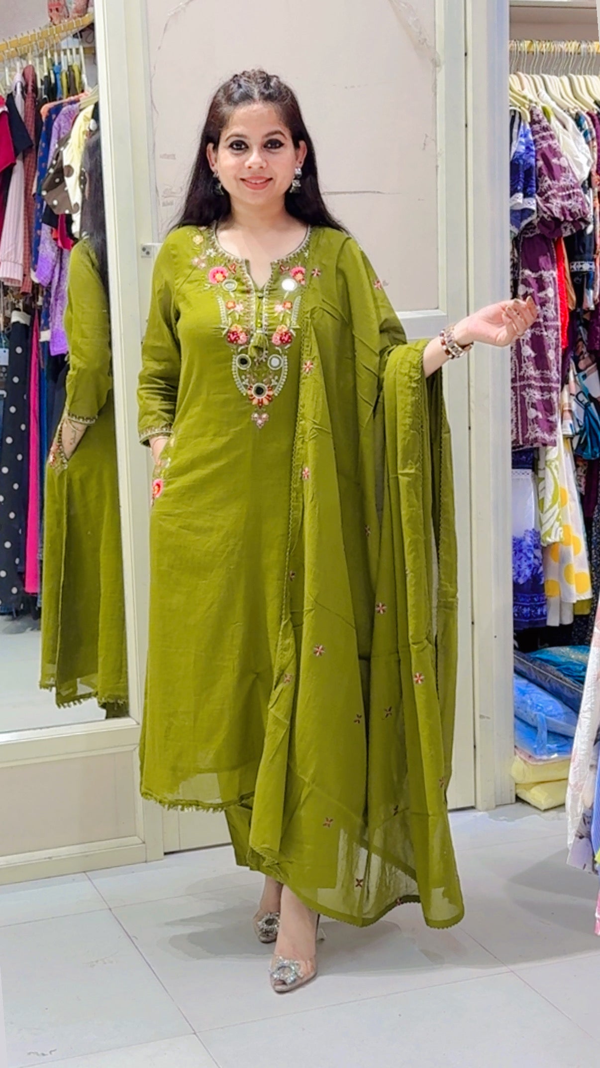 Rubina cotton suit