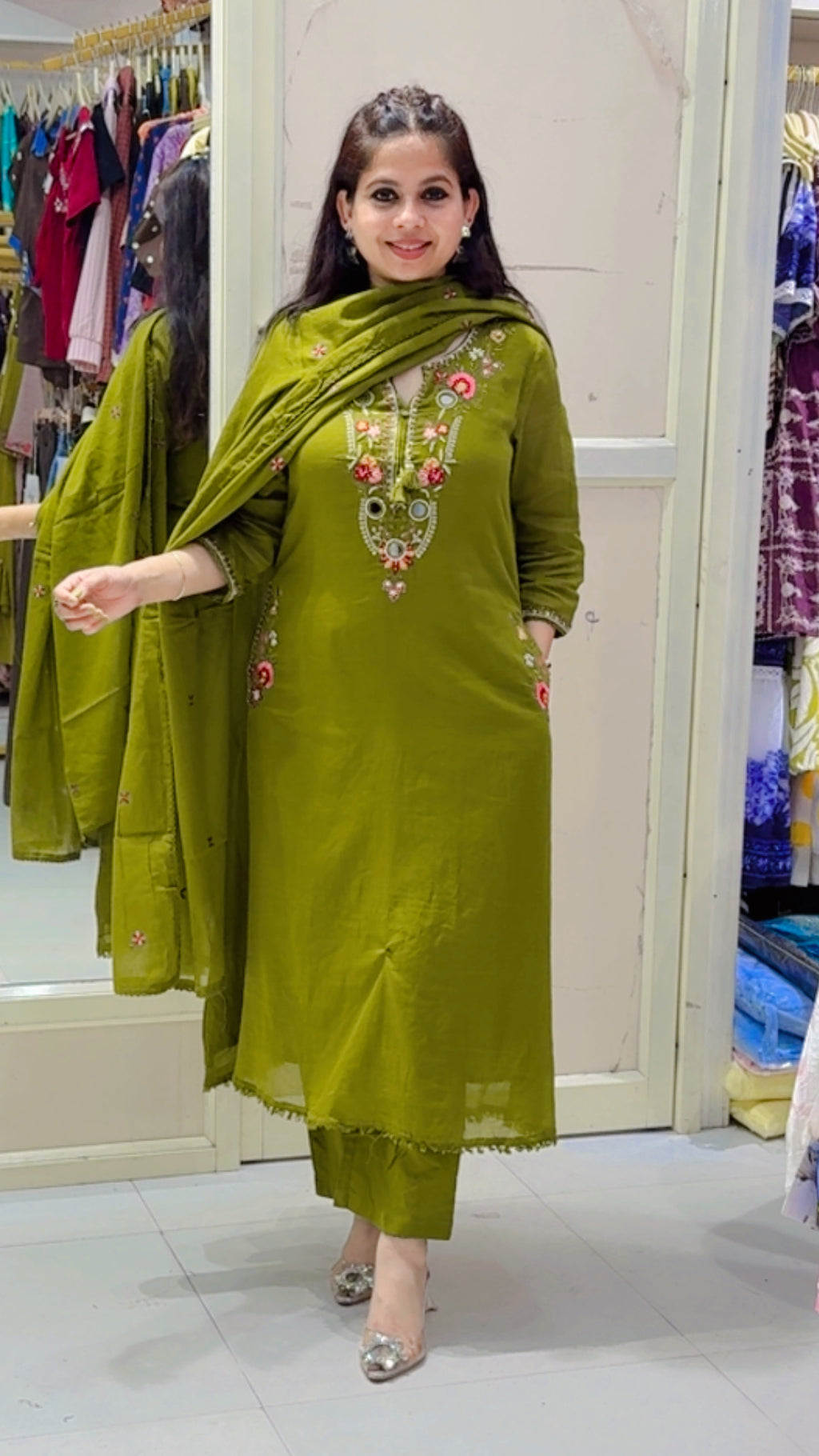 Rubina cotton suit