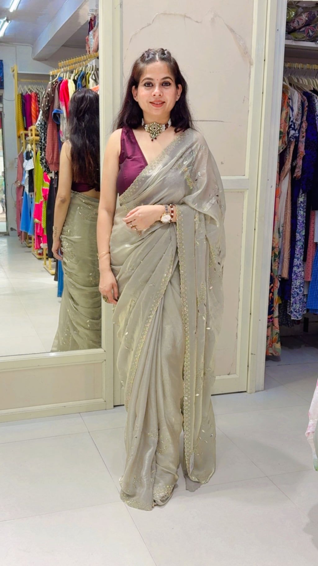 Juganoo saree