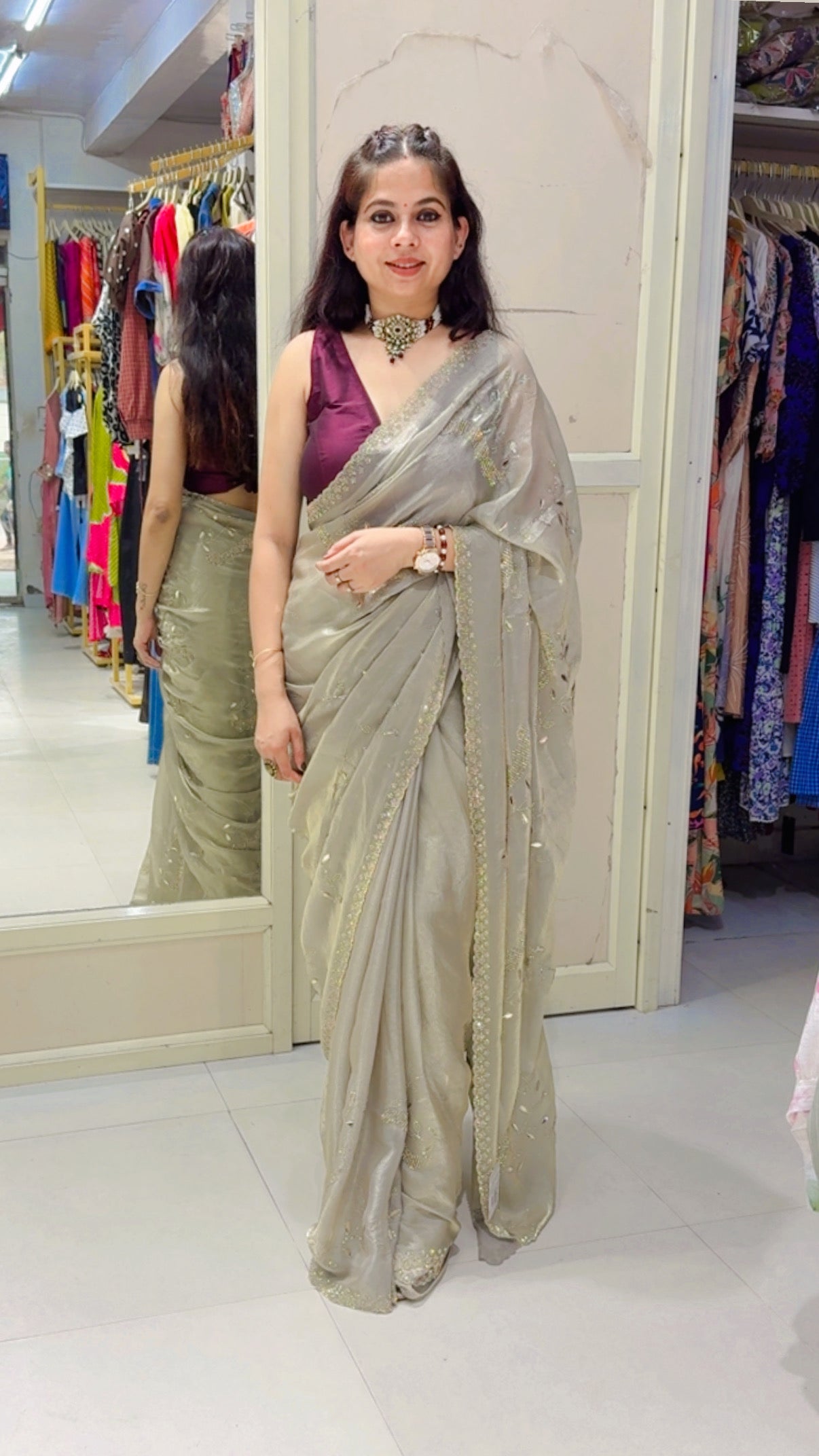 Juganoo saree
