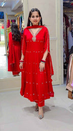 Chakori anarkali - Wardrobe by kanchan