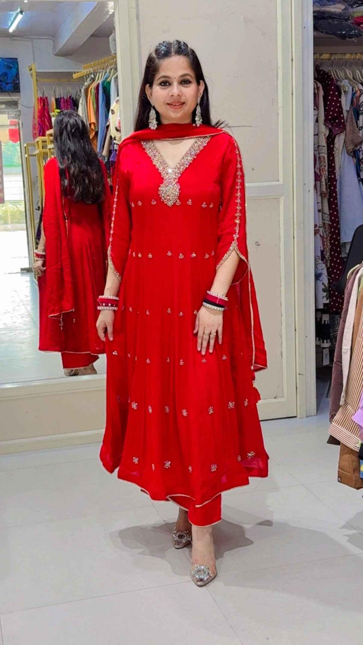 Chakori anarkali - Wardrobe by kanchan