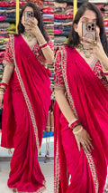Gargi ready to wear saree