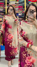 Manira crepe Suit