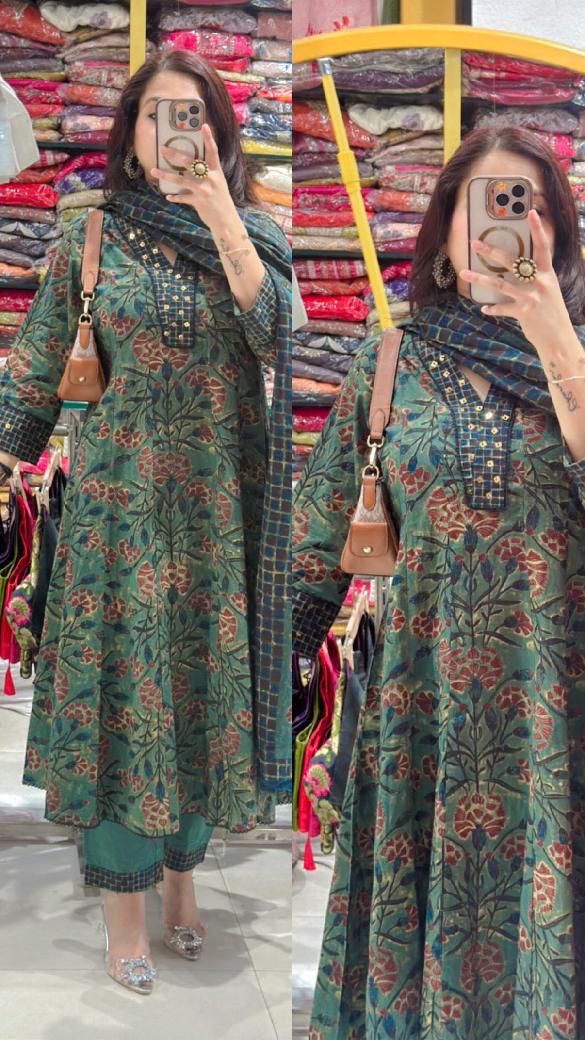 Manjali Cotton Anarkali