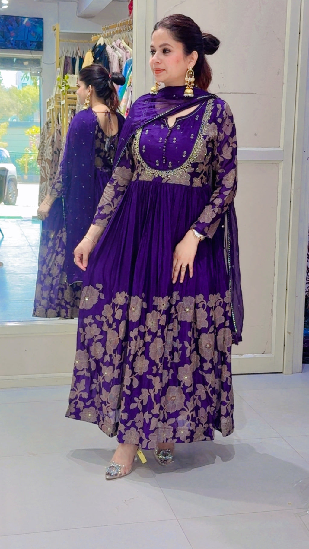 “Nisha” Anarkali suit