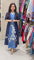 Roli Denim Embroidered Dress