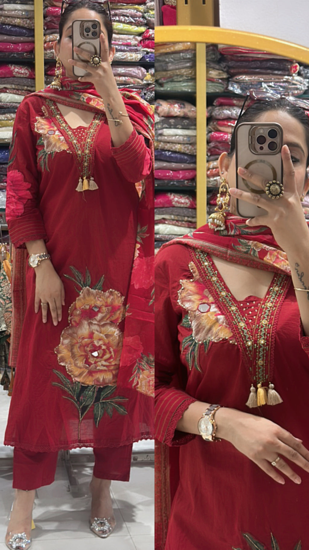 Monisha Cotton Suit