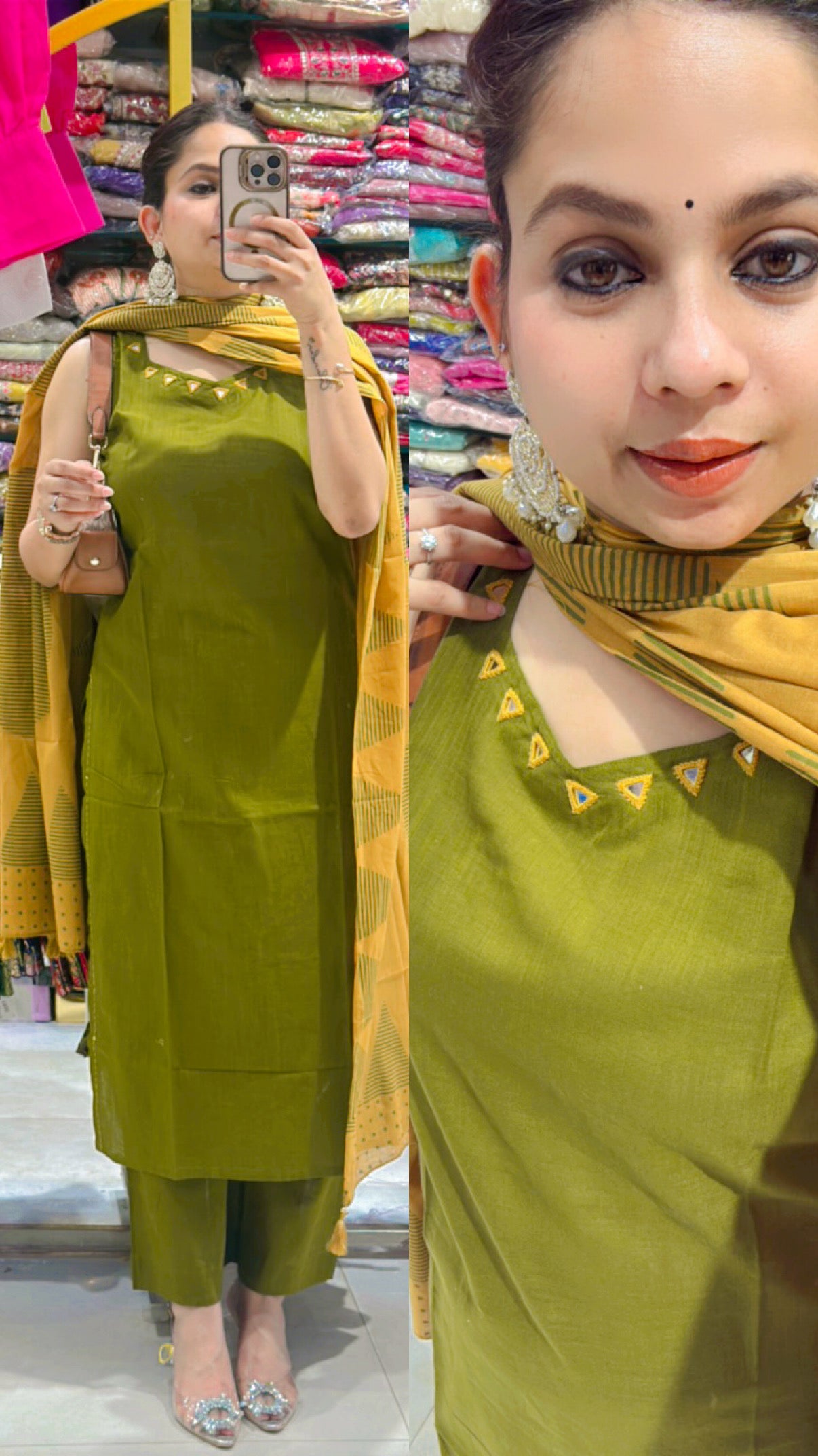 Neer cotton suit set