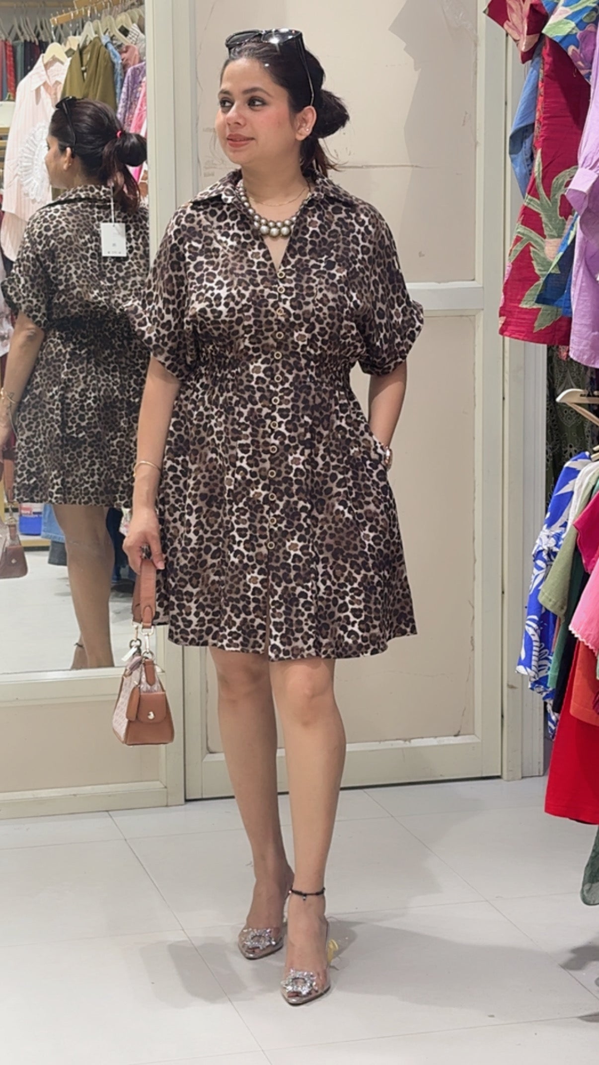 Leopard Short Dress