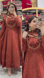 Romika anarkali Suit