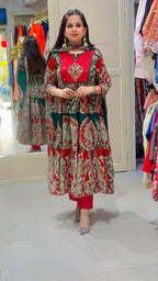 Kalamkari Anarkali Suit