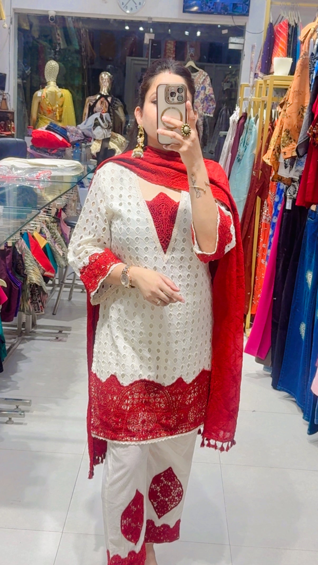 Latika cotton suit