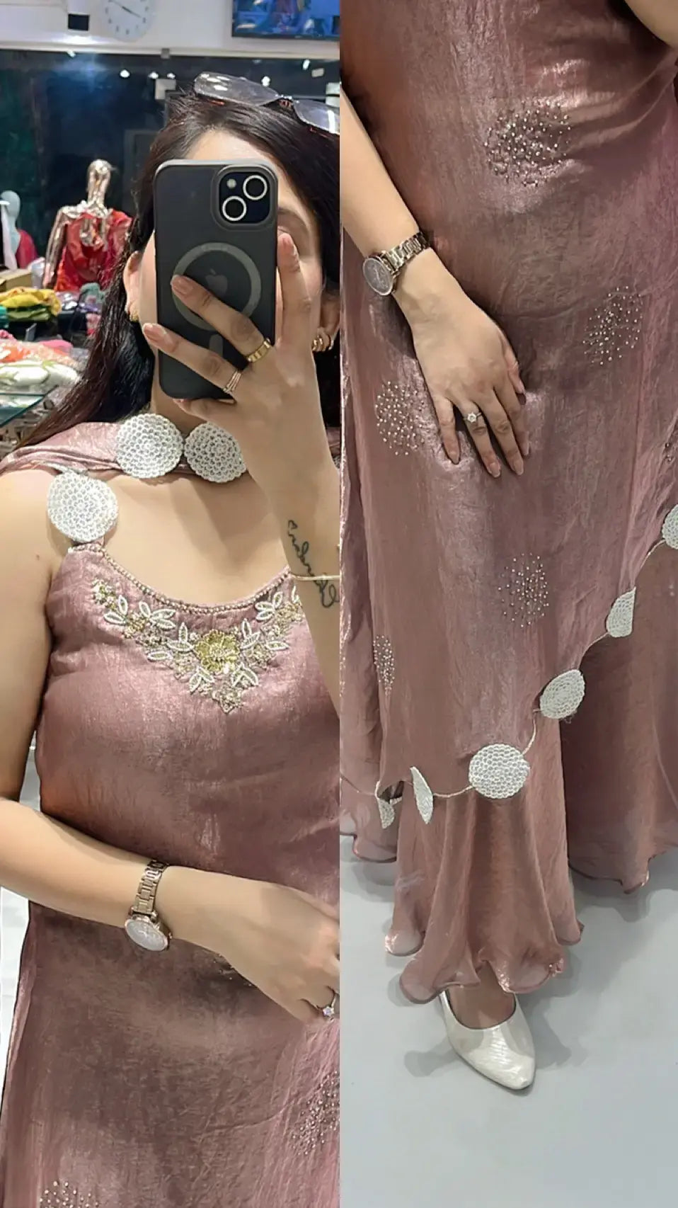 Rubina sharara set