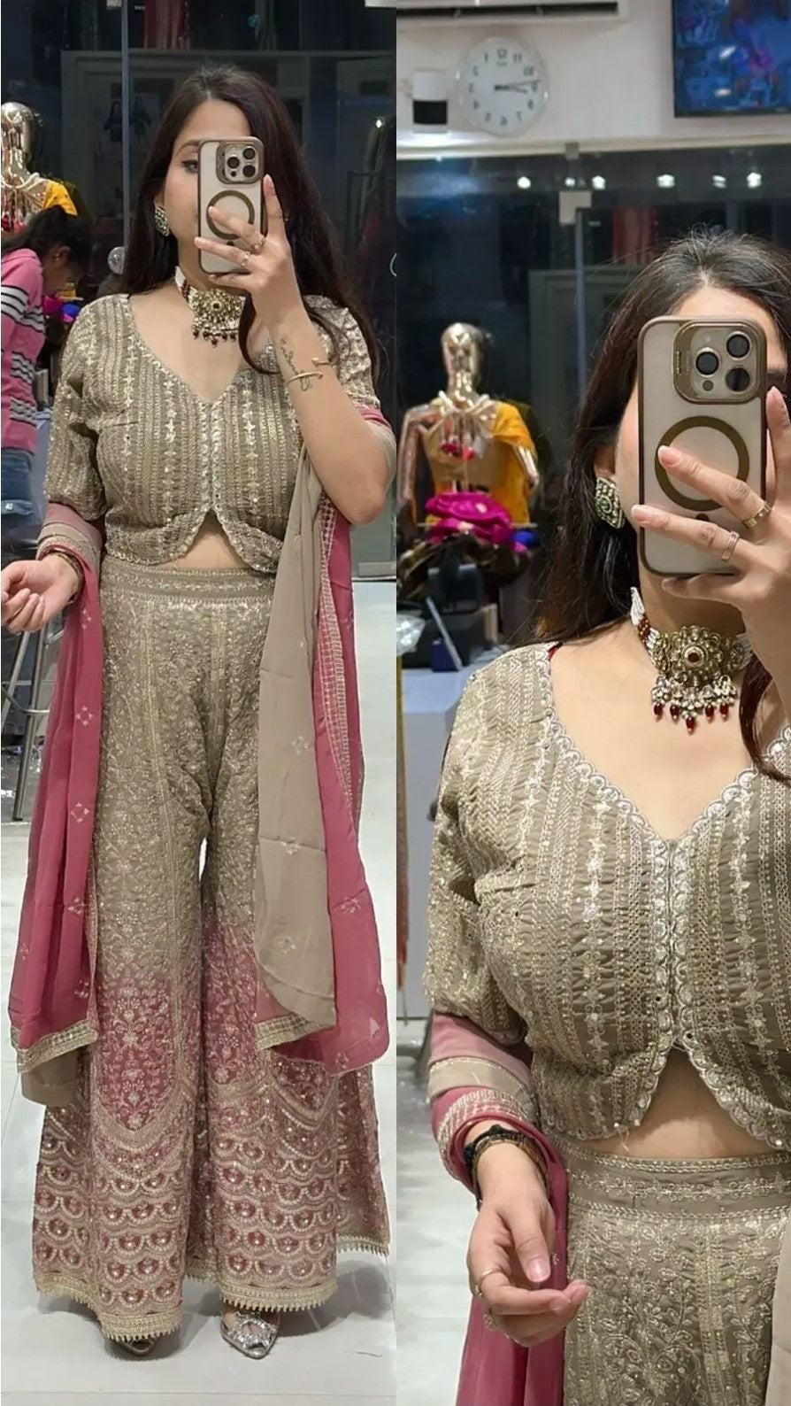 Ranjita sharara set - Wardrobe by kanchan