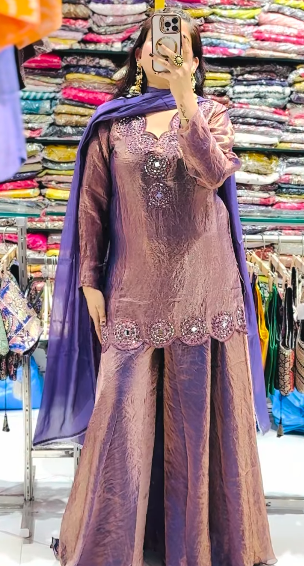 Pallu sharara set