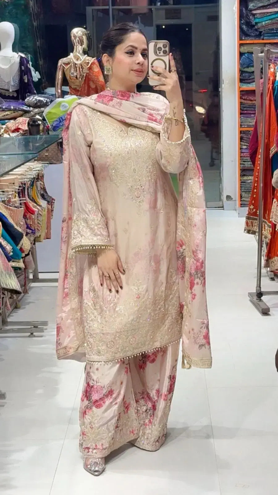 Ruhani sharara set