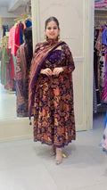 Noomrah cotton Anarkali suit