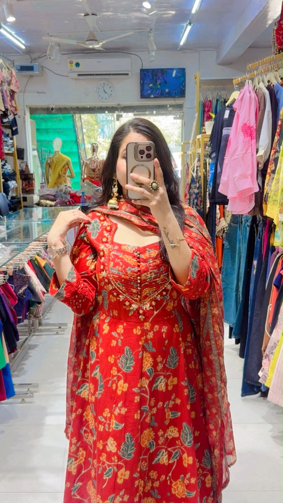 Kamal cotton Anarkali