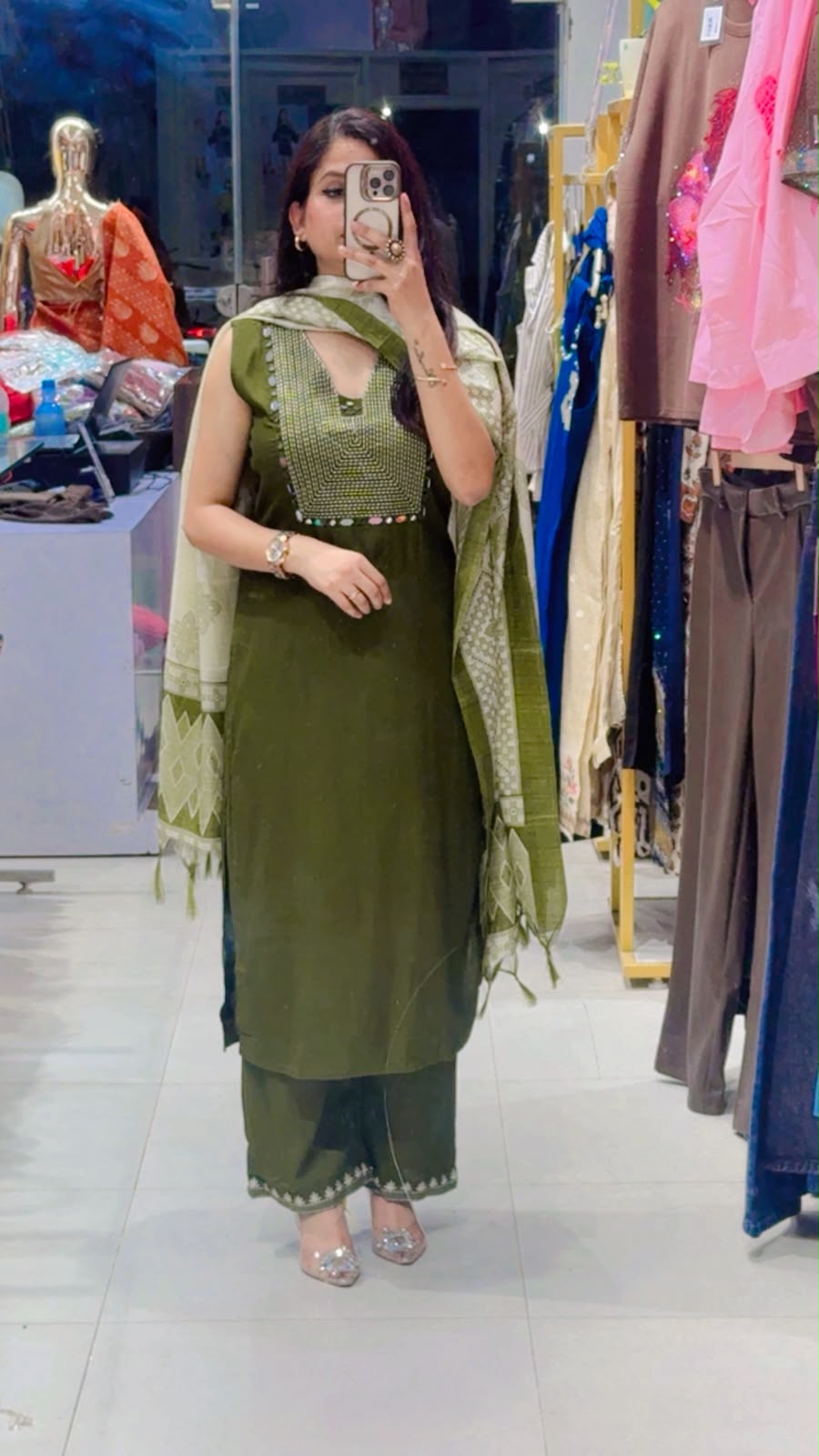 Mahira cotton suit