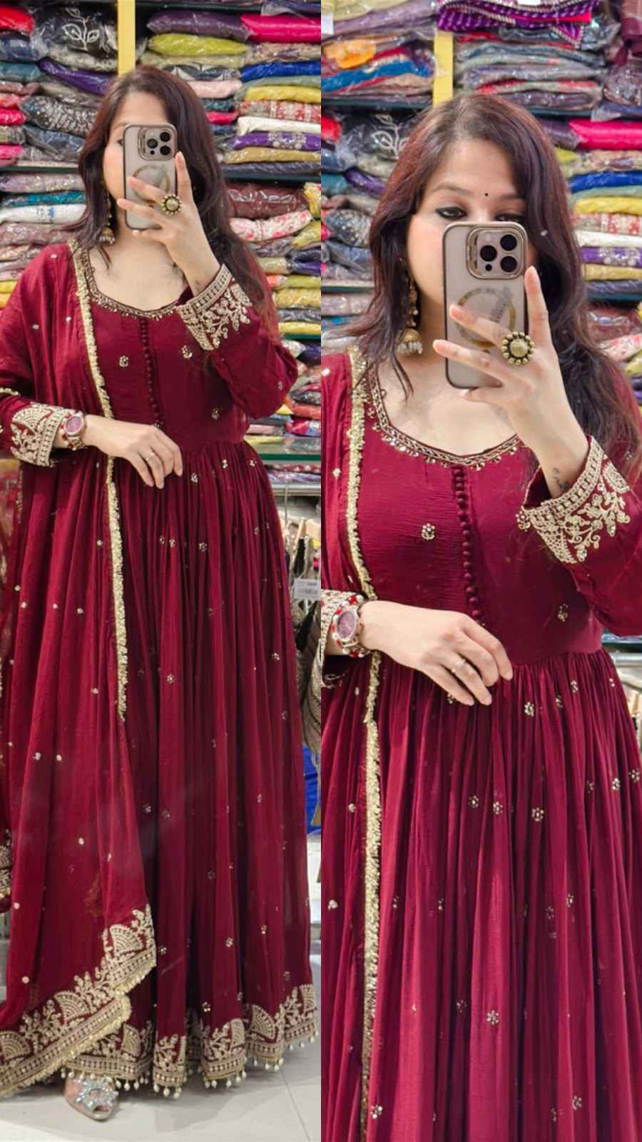 Maya anarkali - Wardrobe by kanchan