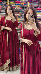 Maya anarkali - Wardrobe by kanchan