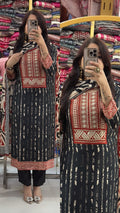 Chunari crepe suit