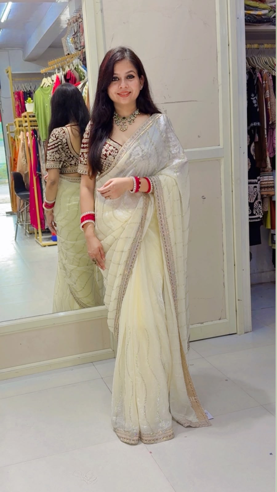 Kajra saree