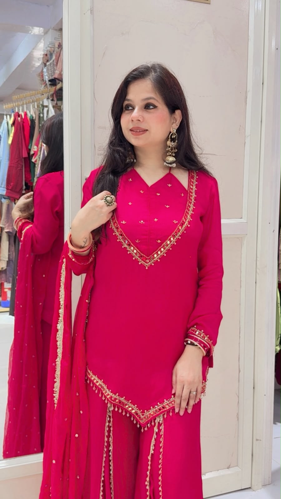 Sitara pink sharara set