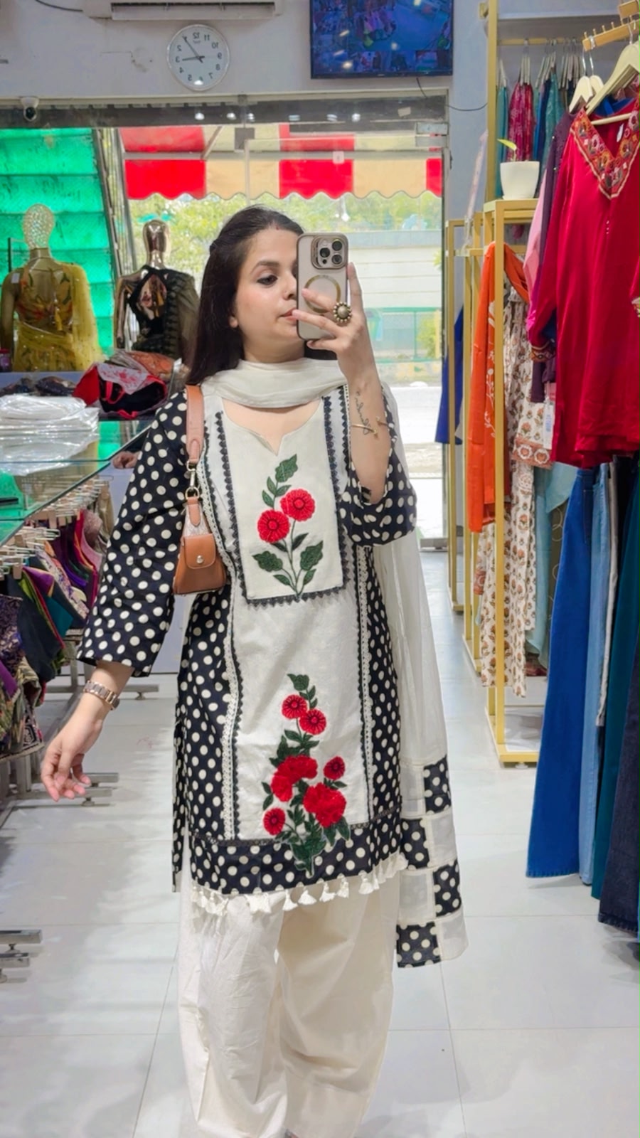 Gulab cotton farsi set