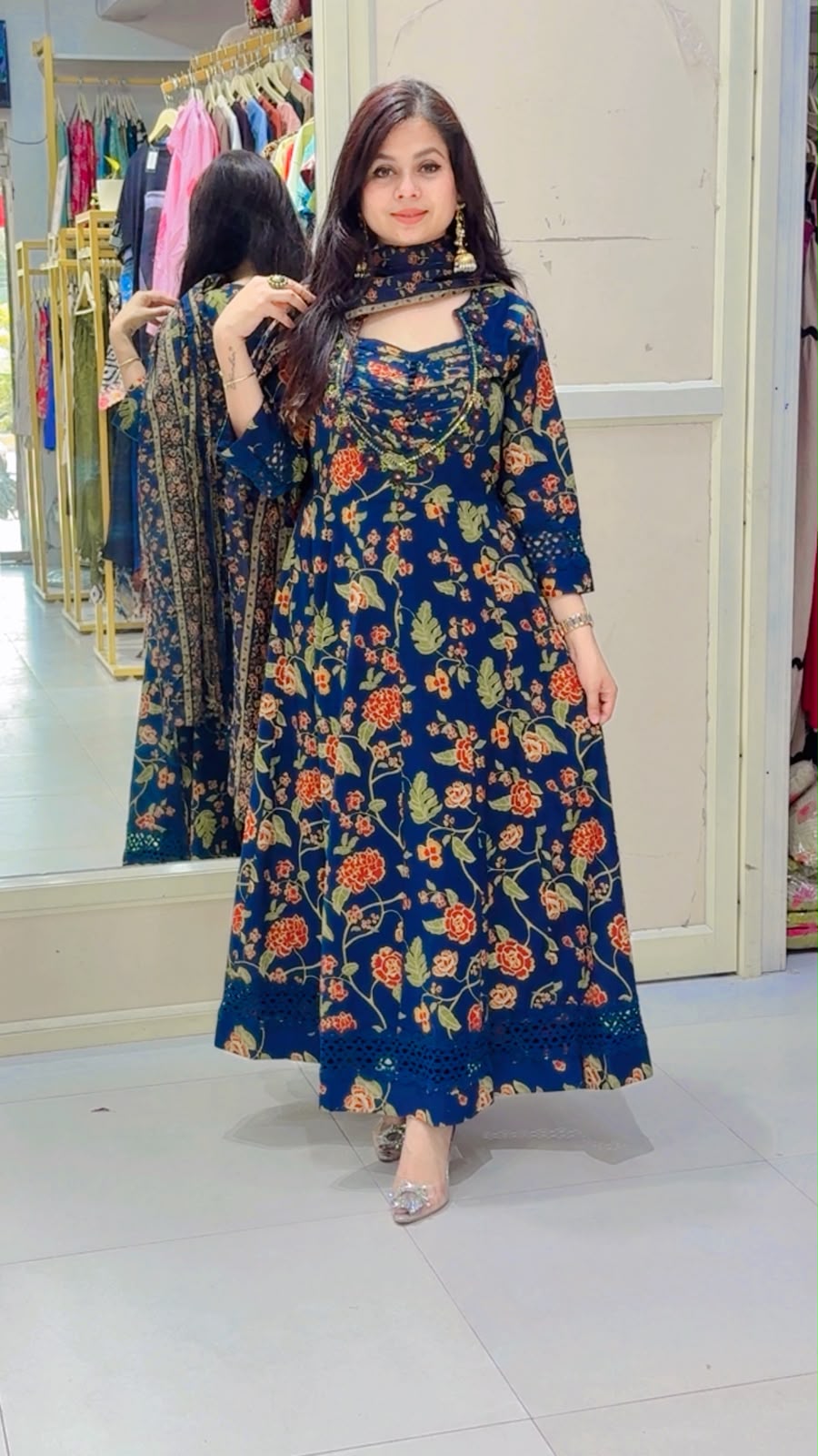 Kamal cotton Anarkali