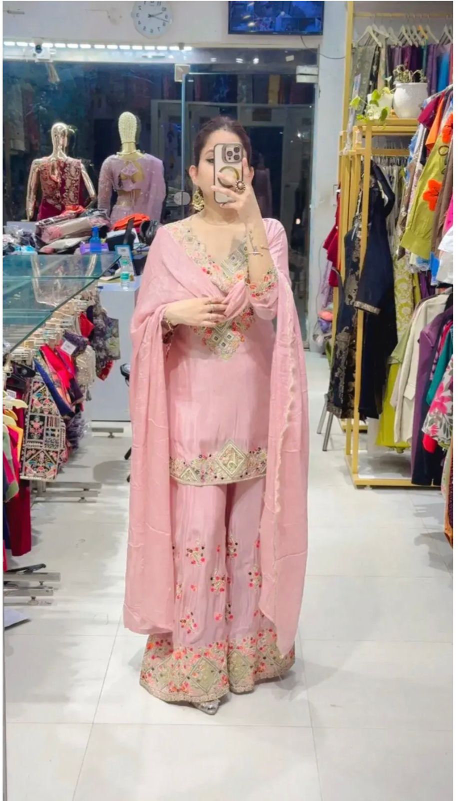 Malini sharara set
