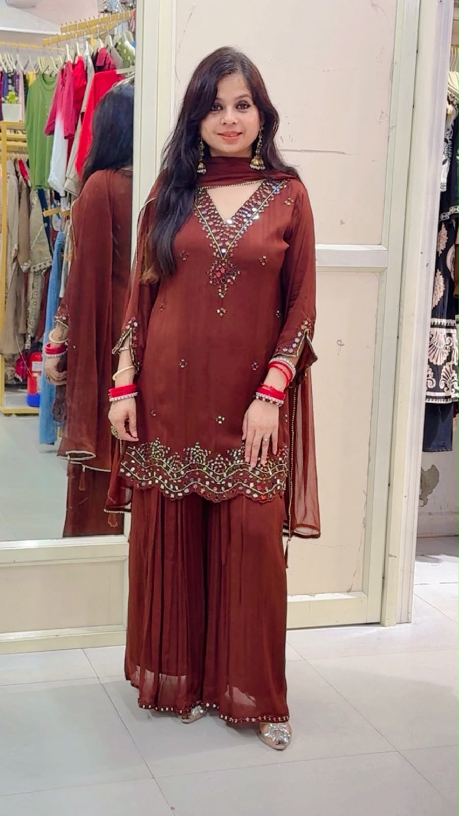 Kusum sharara set
